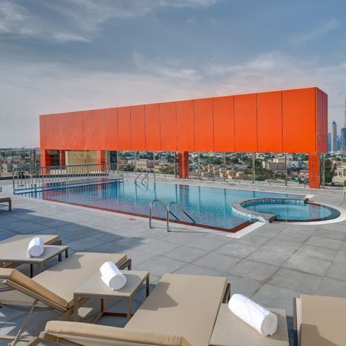 Urban Al Khoory Hotel Дубай Экстерьер фото
